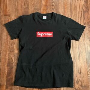 Supreme box logo tee (black)